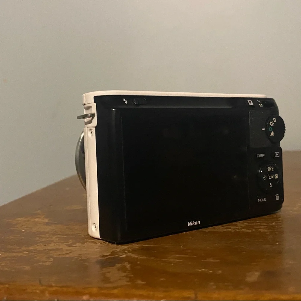 White Nikon Camera
